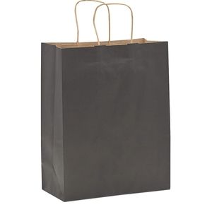 50 Count Black Paper Bag With Handles
